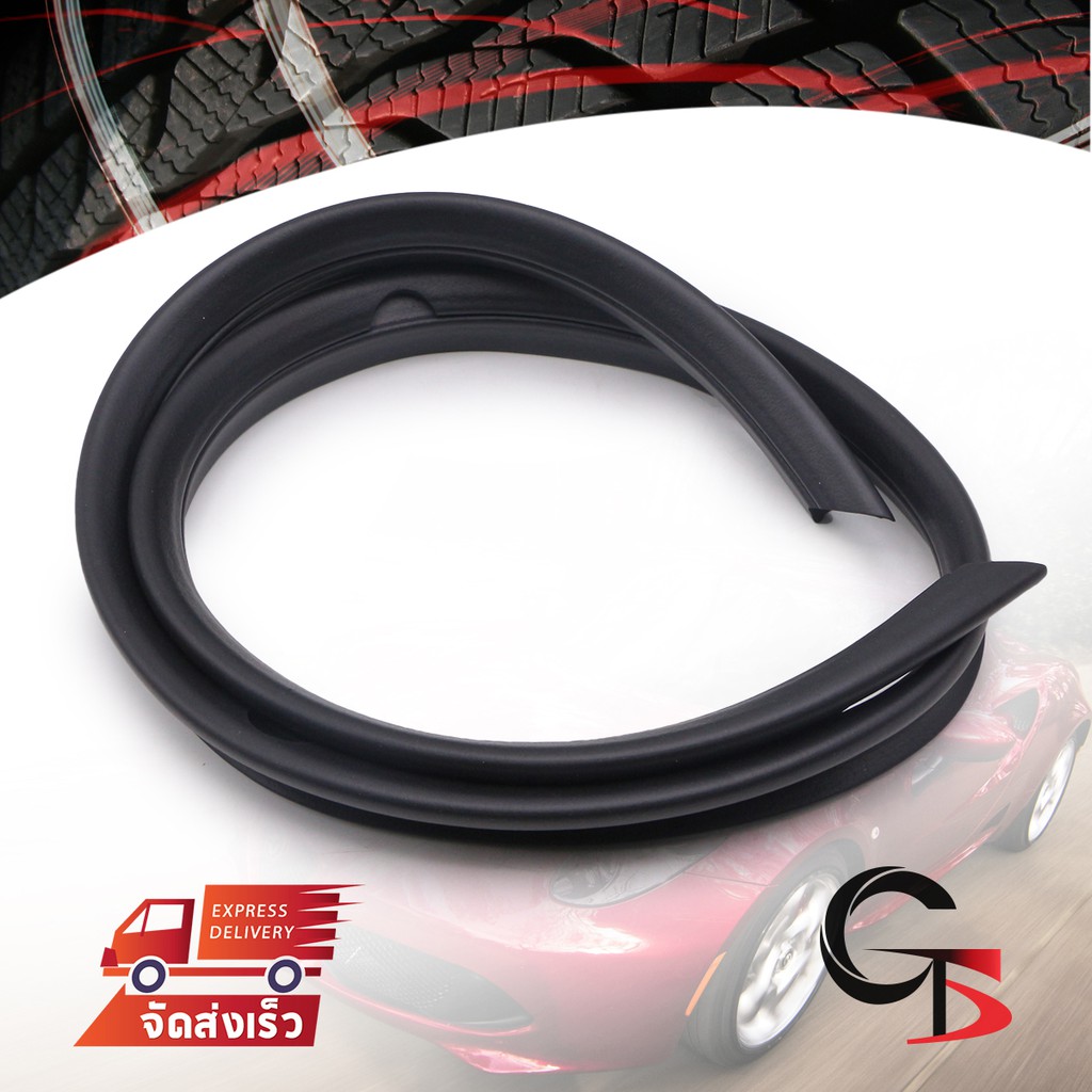 ยางรองหลังคา ด้านหน้า 1 เส้น สีดำ สำหรับ Toyota LAND CRUISER FJ40 FJ45 HJ45 HJ47 BJ40 BJ42 ปี 1969-1