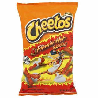 [🔥พร้อมส่ง] 🌶️ ชีโตส Cheetos Flamin Hot Crunchy Cheese Snack 226gm