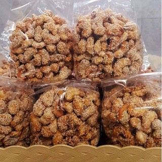 เม็ดมะม่วงหิมพานต์กรอบแก้วสรวี เม็ดมะม่วงหิมพานต์เคลือบน้ำตาลและงาขาว Cashew Nut Coated Caramel ของดีขึ้นชื่อเขตหนองแขม