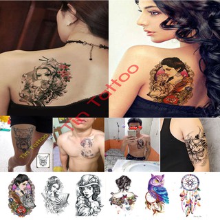 Tattoo แทททู แทททูรอยสัก แฟชั่น สติกเกอร์ลายสักกันน้ำ