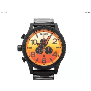 นาฬิกา NIXON MENS A083 580 51-30 CHRONO QUARTZ CHRONOGRAPH พร้อมกล่อง (ใหม่)