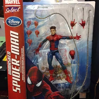 ของเล่นฟิกเกอร์ Disney Marvel Spiderman Captain America สําหรับสะสม