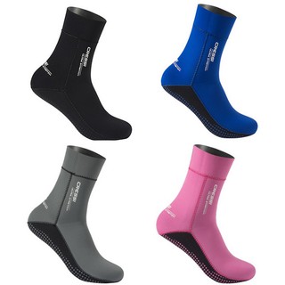 CRESSI 1.5 MM NEOPRENE SOCKS - NON SLIP SOLES-ถุงเท้าใส่ดำน้ำ อุปกรณ์ดำน้ำ