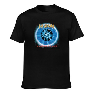 [S-5XL] เสื้อยืดแขนสั้นลําลอง คอกลม ผ้าฝ้าย 100 ทรงหลวม พิมพ์ลาย Def Leppard Rock Band Adrenalize สีดํา สําหรับผู้ชาย คู