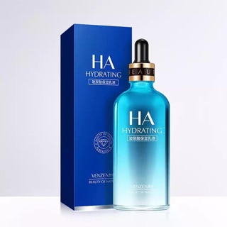 Venzen HA Hydrating Serum 100 ml. เซรั่มไฮยาลูรอนเข้มข้น ขวดใหญ่สุดคุ้ม ช่วยบำรุงและฟื้นฟูผิว ผิวเนียน เปล่งปลั่ง ยกกระช