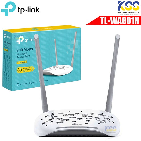 TP-LINK TL-WA801N 300mbps wireless n access point  การรับประกัน : Lifetime