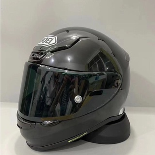 Shoei Z7 หมวกกันน็อค แบบเต็มหน้า สีดําสว่าง สําหรับแข่งรถจักรยานยนต์วิบาก