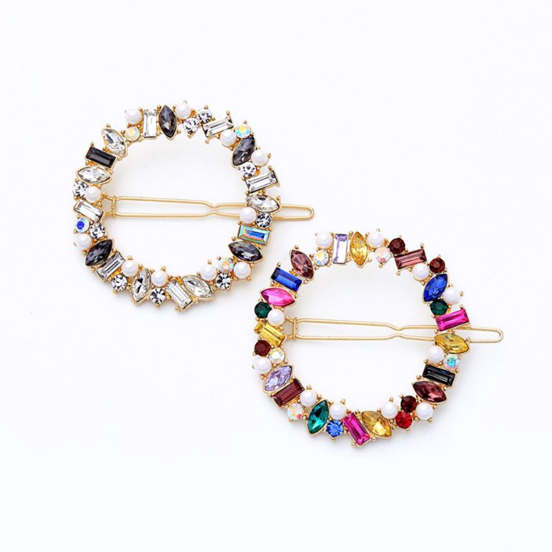 Lidu Flgo Boutique Colorful Faux Diamond Pearl Frog Pins