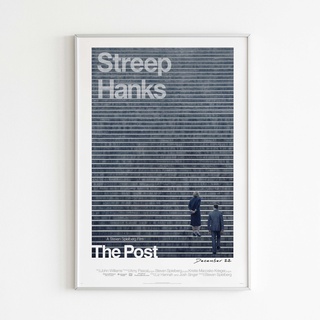 THE POST  Poster โปสเตอร์ภาพขนาด 33X48 cm