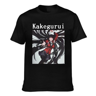 เสื้อแฟชั่นผญ sexy - Kakegurui เสื้อยืดแขนสั้นผู้ชายอะนิเมะญี่ปุ่น