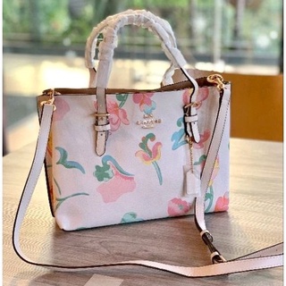 COACH MOLLIE TOTE CROSSBODY BAG WITH DREAMY LAND FLORAL PRINT