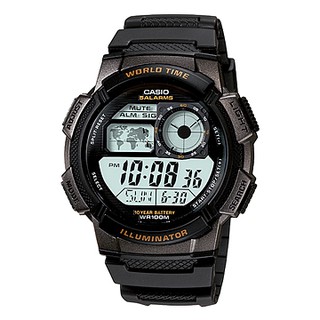 Casio Standard World Time Map รุ่น AE-1000W-1AVDF