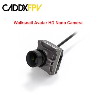 Caddx Walksnail Avatar กล้องนาโน HD พร้อมสายเคเบิล 9 ซม. 14 ซม. 1080P 170° Fov โดรนบังคับ HD สําหรับโดรน Avatar FatShark