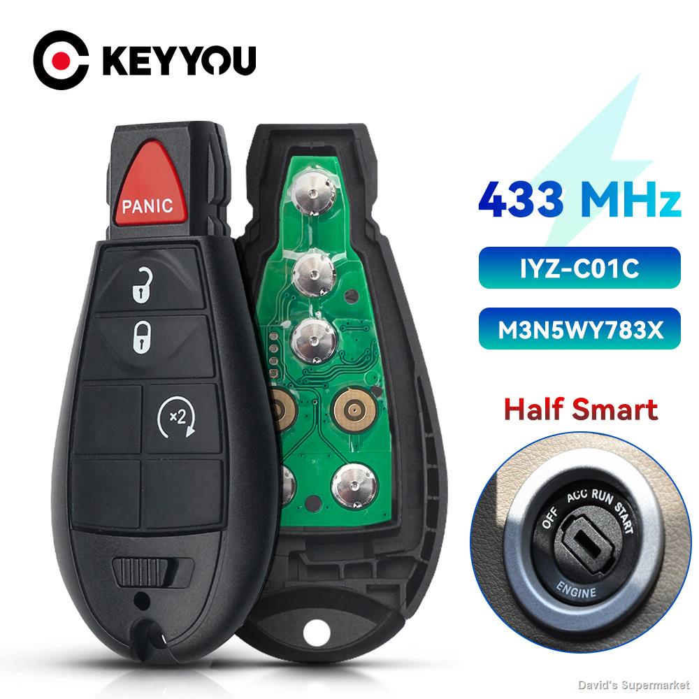 ซองใส่กุญแจรถ Keyyou Replacement Car Remote Key Fob M3n5wy783x Iyz-c01c
