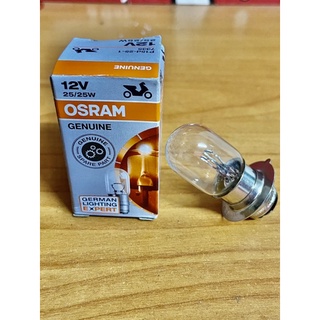 ✅✅ OSRAM หลอดไฟหน้า (12V 25/25W) GENUINE (GERMAN LIGHTING EXPERT) 7335