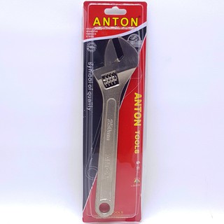 Anton ประแจเลื่อน 10" (สีเงิน)