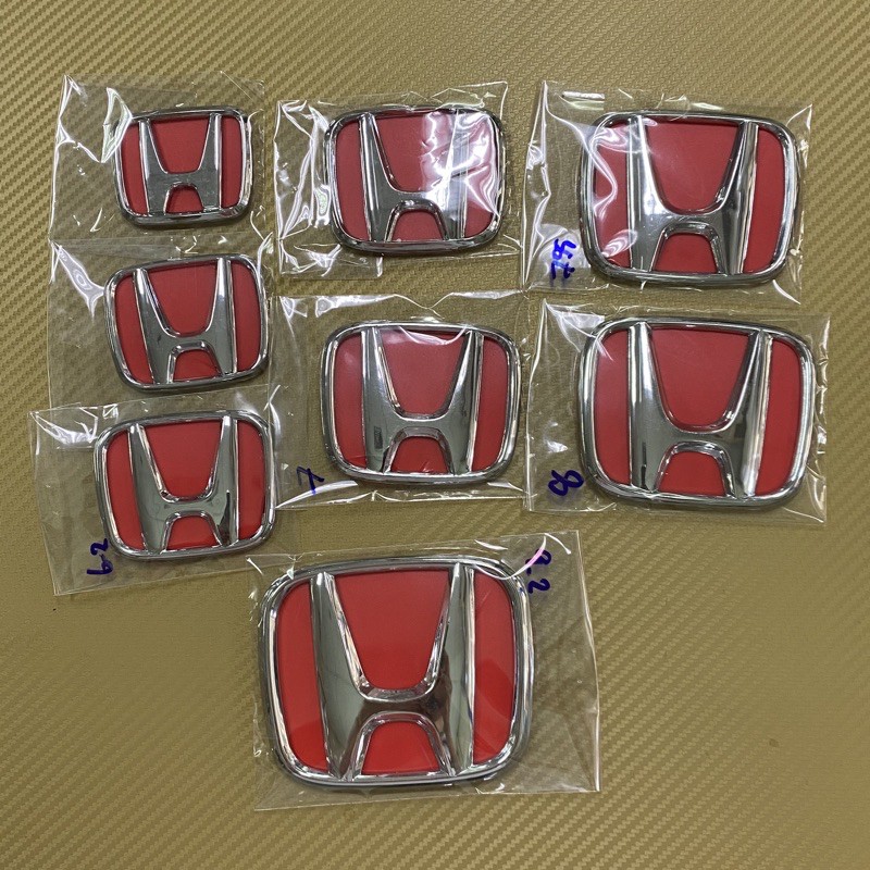 โลโก้* HONDA พื้นสีแดง ราคาต่อชิ้น