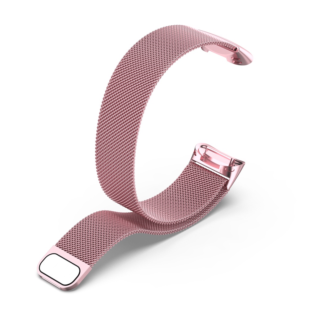 สายนาฬิกาข้อมือ สเตนเลส หัวเข็มขัดแม่เหล็ก แบบเปลี่ยน สําหรับ Fitbit Charge 5 6 Tracker