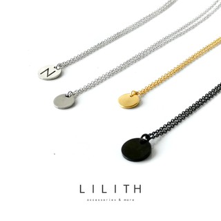 Lilith - Circle Stainless Necklace สร้อยคอวงกลม