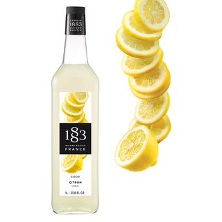 1883 LEMON FLAVORED SYRUP 1000 ml.  (1883 น้ำเชื่อมกลิ่นเลมอน 1000 มล.)