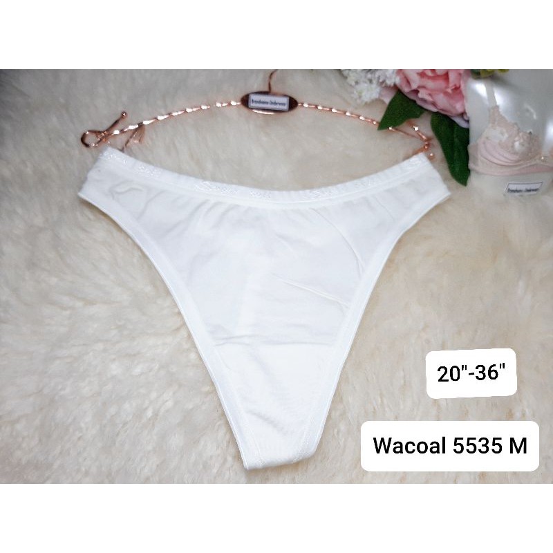 Wacoal (วาโก้) Size M,L ชุดชั้นใน/กางเกงชั้นในทรงจีสตริง(G-string) Wacoal5535M