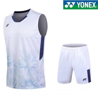 Yonex เสื้อกล้าม แขนกุด ระบายอากาศ แห้งเร็ว เหมาะกับการเล่นกีฬา เล่นแบดมินตัน สําหรับผู้ชาย และผู้หญิง