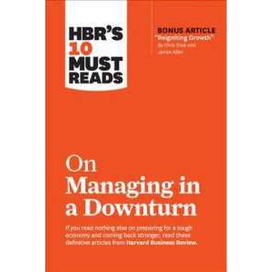 #หนังสือมือสอง HBR's 10 Must Reads on Managing in a Downturn (Hbr's 10 Must Reads)