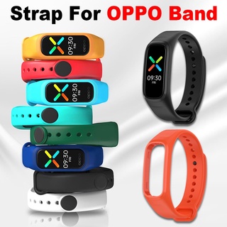 สายนาฬิกาข้อมือซิลิโคนกันน้ําสําหรับ Oppo Band