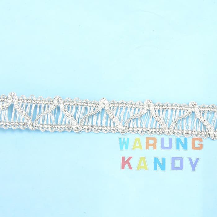 Pasmen Lace K1530 สีเงิน