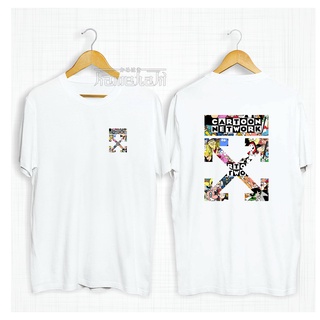 เสื้อยืด ผ้าฝ้าย พิมพ์ลายการ์ตูน NET OF WHITE STYLE โอเวอร์ไซซ์ 30s สําหรับผู้ชาย