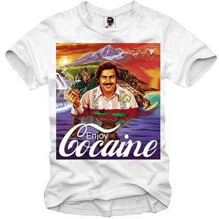 『2022 สไตล์ใหม่』pablo Escobar Medellin 2126C เสื้อยืดแขนสั้น พิมพ์ลายกราฟฟิค