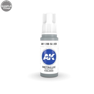 AK 3G Color Silver 17 ml AK11209 8435568304420