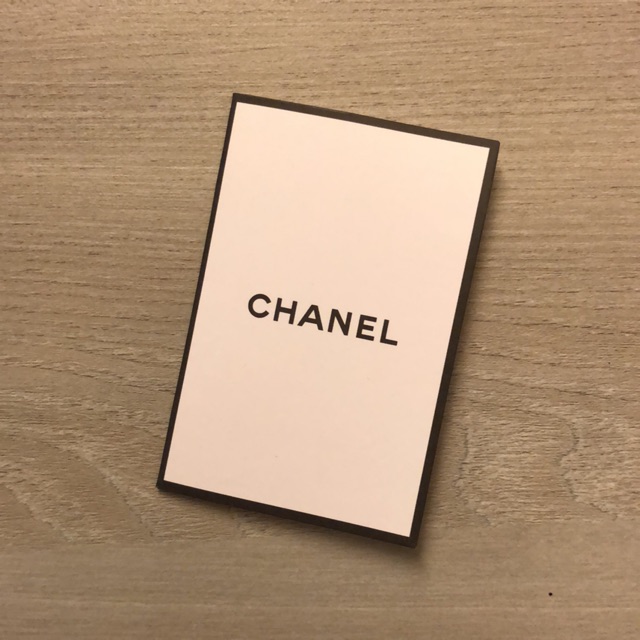 บัตรแต่งหน้า Chanel