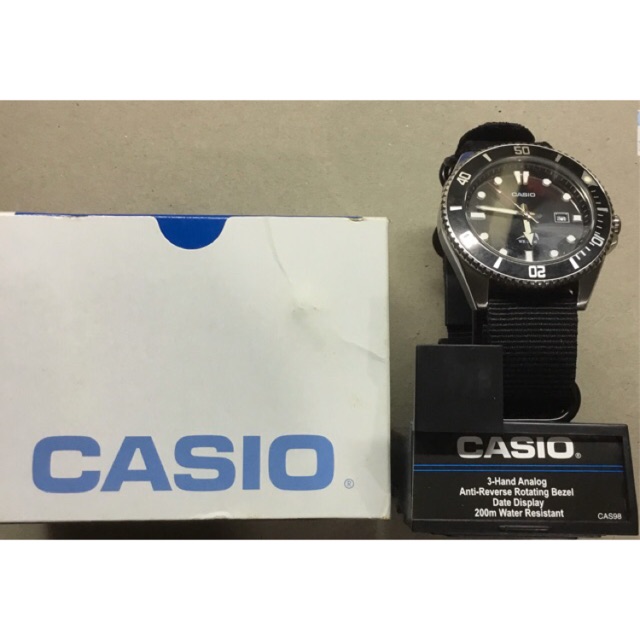 นาฬิกาดำน้ำ Casio ซีรี่ย์ Duro 200 รุ่น MDV-106