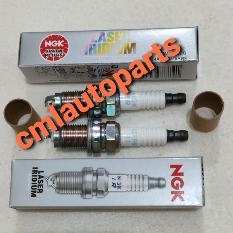 HONDA LASER IRIDIUM SPARK PLUG ชนิด IZFR6K13 NGK JAZZ RS / FREED / NEW CITY 09-2012
