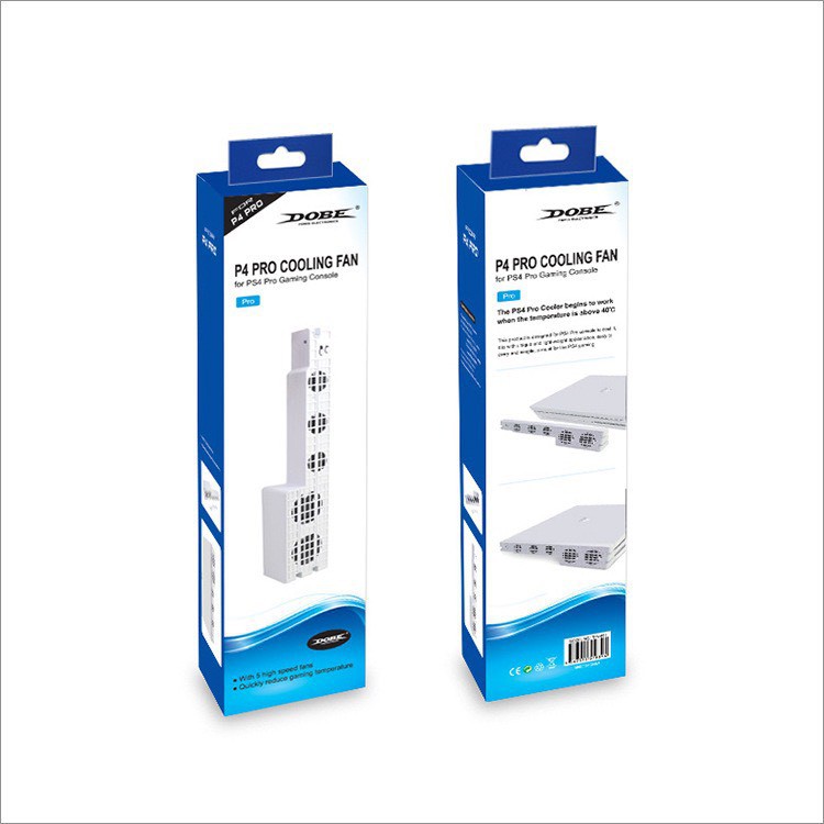 Dobe PS4 Pro Cooling Fan (พัดลม PS4 Pro)(พัดลมระบายความร้อน PS4 Pro)(Ps4 Cooling Fan)(TP4-831) - รูปที่ 2