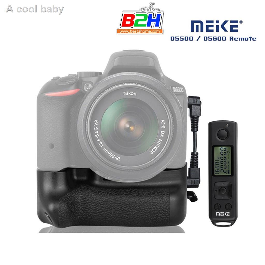 ▩☎Meike Grip MK-D5500/D5600 Pro Remote for Nikon D5500/D5600 รับประกัน 1 ปี2021 ทันสมัยที่สุด