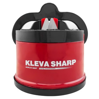 Getzhop  ที่ลับมีด อุปกรณ์ลับของมีคม Kleva Sharp Knife Sharpener (Red)