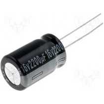 C Capacitor Electrolyte 2200uF 10V 16V 25V 35V 50V ตัวเก็บประจุ อิเล็กโทรไลต์ คาปาซิเตอร์