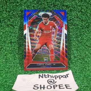 ขาย การ์ด Panini Prizm Premier League 2020-21 Curtis Jones RC White/Red/Blue Liverpool การ์ดฟุตบอล การ์ดนักบอล สะสมการ์ด