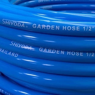 Shiyoda สายยางรดน้ำ 1/2" (4 หุน) 10เมตร สีฟ้า หนานิ่ม คุณภาพดี ทนแดด 3 ปี ไม่แข็งกรอบ ใช้รดน้ำสวน[BR012-1-10]