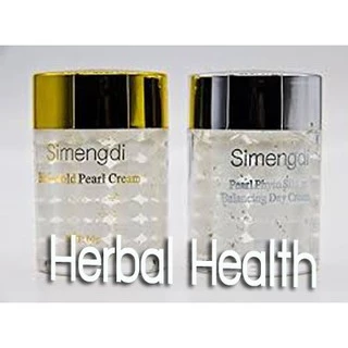 🔥🔥เซ็ทคู่ exp 1/29 ครีมไข่มุก simengdi Bio-Silver สูตรกลางวัน และ ครีมไข่มุก Bio-Gold สูตรกลางคืน
