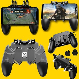 AK66 Gamepad 2019 ใหม่ล่าสุด ด้ามจับ PUBG พร้อมปุ่มยิง PUBG / Free Fire Mobile Joystick