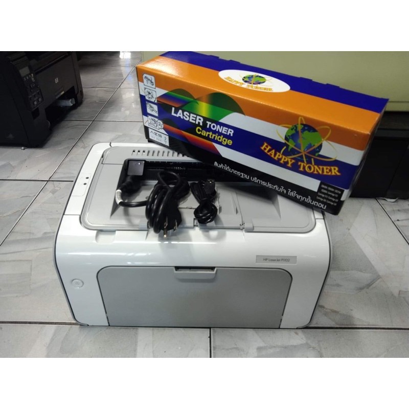 HP LASERJET P1102 มือสอง พร้อมใช้ หมึกใหม่