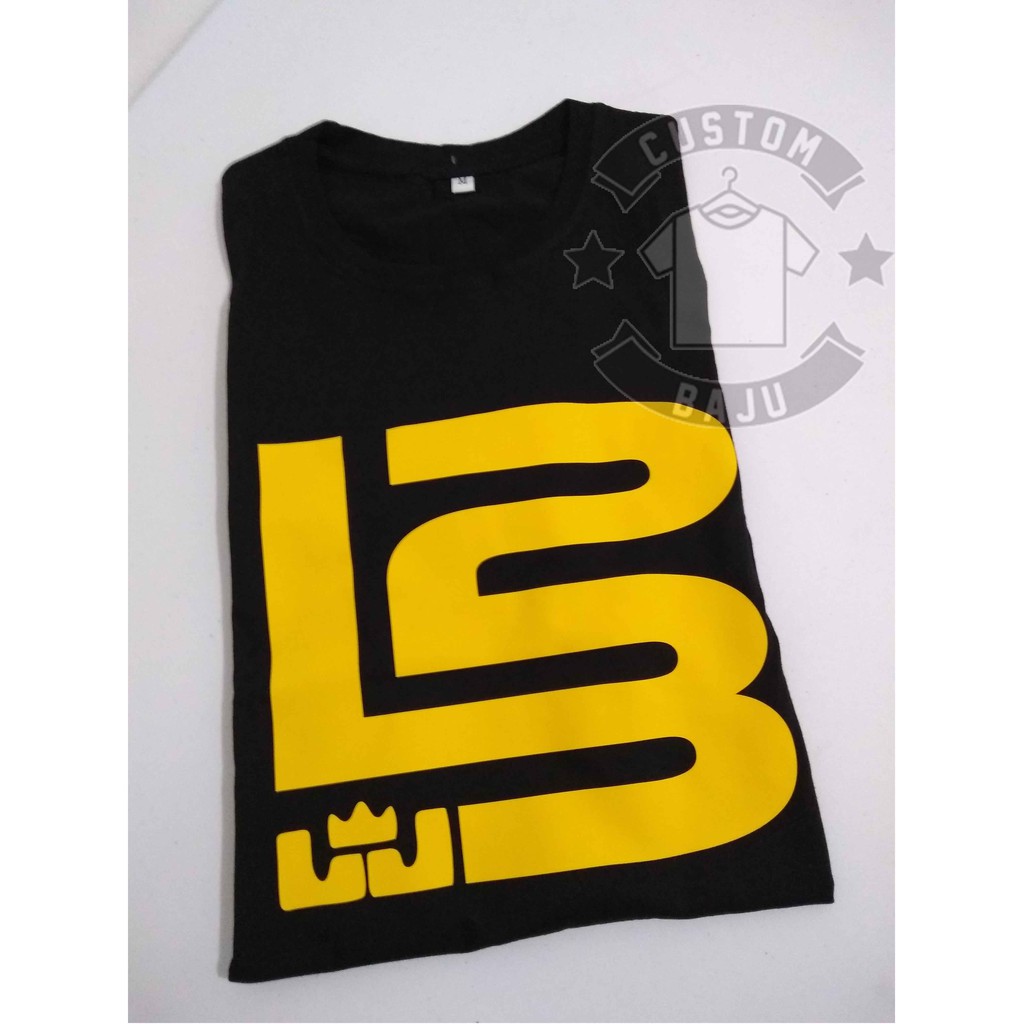 เสื้อยืด NBA LA Lakers LeBron James LBJ 23