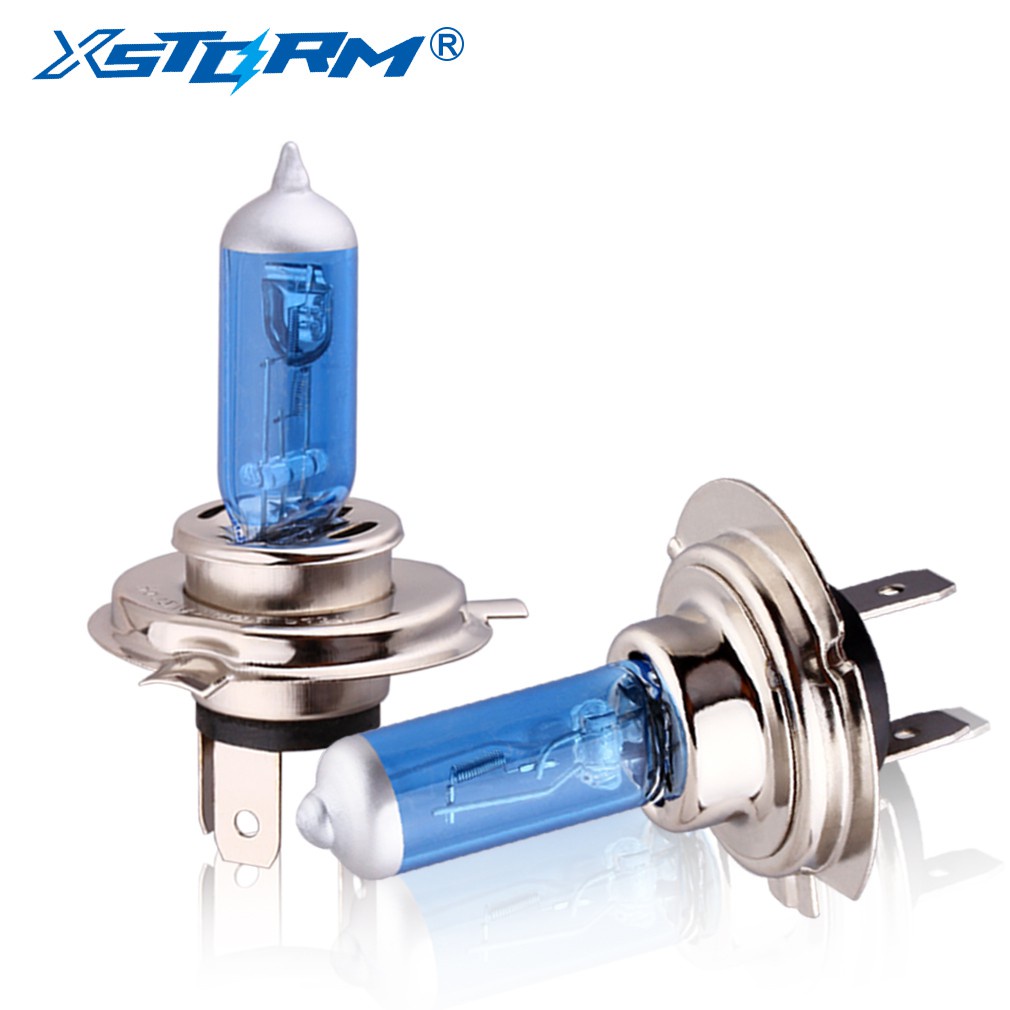 H1 H3 H4 H7 H8 H9 H11 HB3 HB4 9006 55W 100W 5000K Super Bright White รถฮาโลเจนหลอดไฟรถจัดแต่งทรงผมไฟหน้าหมอกไฟ