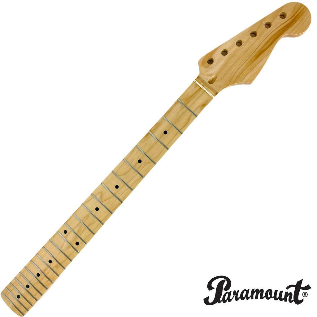 Paramount® NK100MG คอกีตาร์ไฟฟ้า ทรง Strat ไม้เมเปิ้ล เคลือบเงา (Standard Strat Electric Guitar Neck