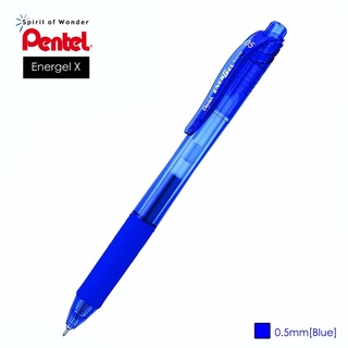 Pentel ปากกาหมึกเจล เพนเทล Energel X 0.5mm - หมึกสีน้ำเงิน