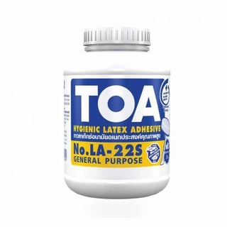 TOA กาวลาเท็กซ์ กป. ทีโอเอ LA-22S ขนาด 4, 8, 16 และ 32 oz.