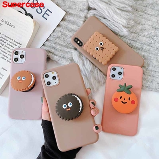 Soft phone case for Vivo Y71 Y17 Y15 Y13 Y12 Y11 V5 Lite Plus Cute Cartoo Oreo Cookies Food Bracket